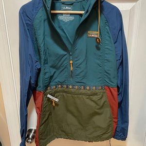 Ll bean men’s 1/2 zip anorak